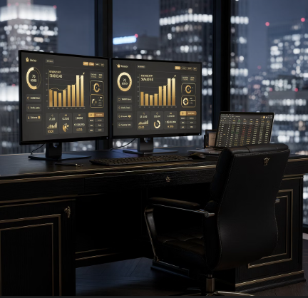 Dashboards financeiros